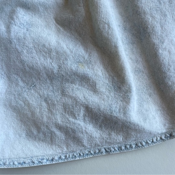 Vintage Denim Corset Waist Skirt - Picture 7 of 8